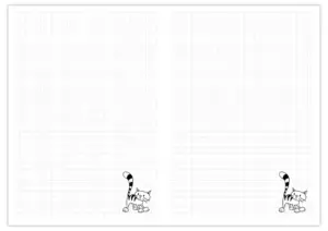 Fogli a quadretti per block notes Fogli a quadretti per block notes 03