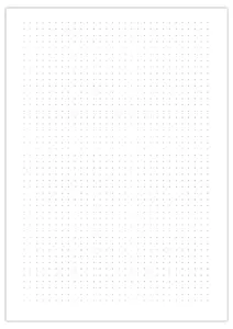 Foglio A4 a puntini 6 mm